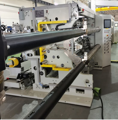 Écran tactile coloré Rewinders à découpe blanche Substrate de la machine PET+Cu OPP+Cu PET+Al