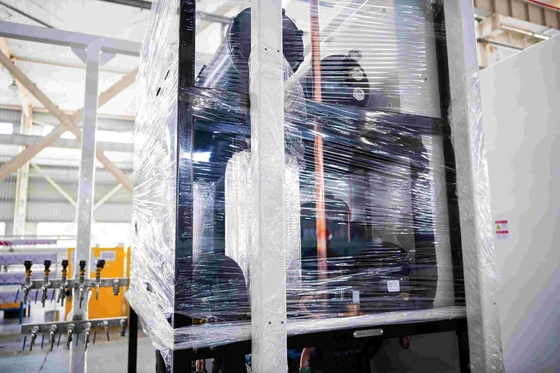 Équipement de métallisation de cuivre / aluminium revêtements métalliques Système d'enroulement Système de vide